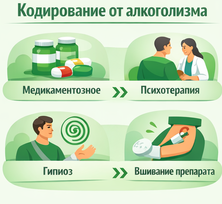 кодирование от алкоголизма в Муроме Санати